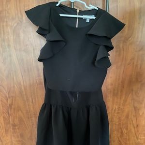Girls Size 10 Black Two Piece Skirt and Top by GB Girls